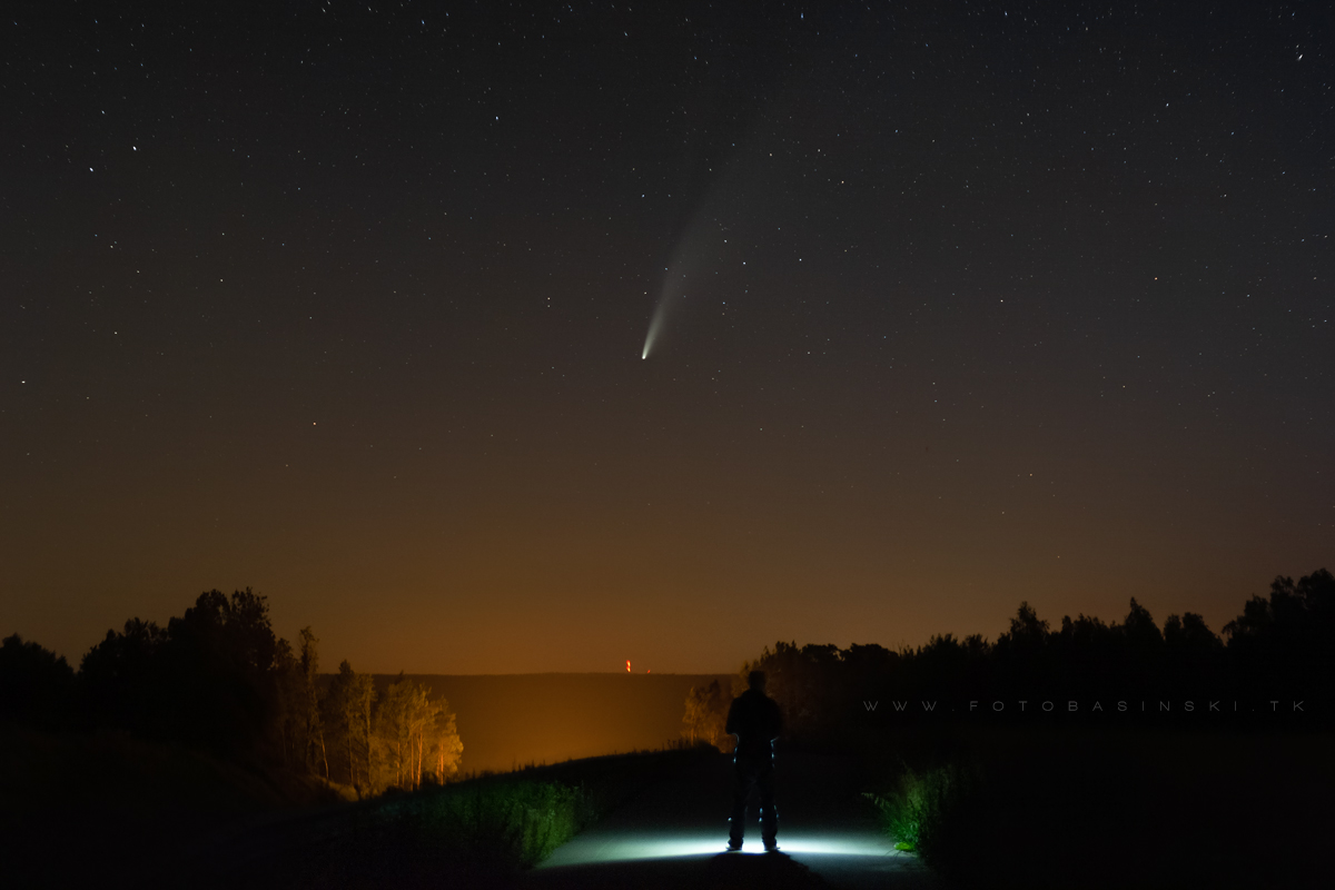 kometa C2020 NEOWISE - www.fotobasinski.com.pl