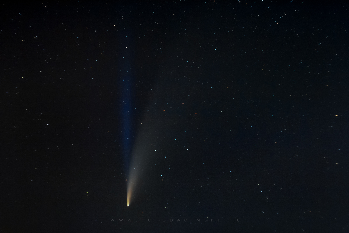 kometa C2020 NEOWISE - www.fotobasinski.com.pl