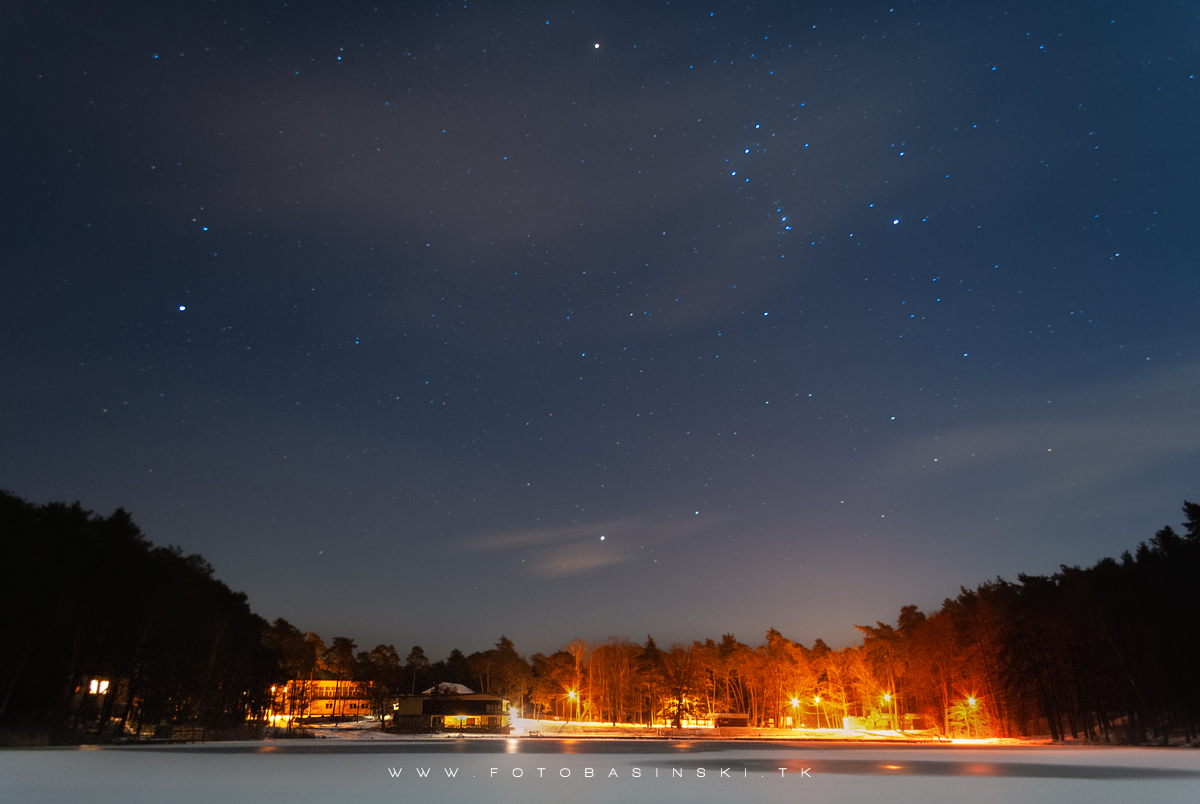 Orion, nocne niebo - www.fotobasinski.tk