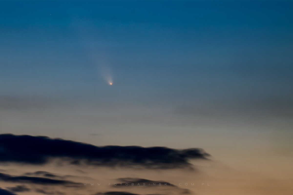 kometa C/2023 A3 (Tsuchinshan-ATLAS) - www.fotobasinski.com.pl