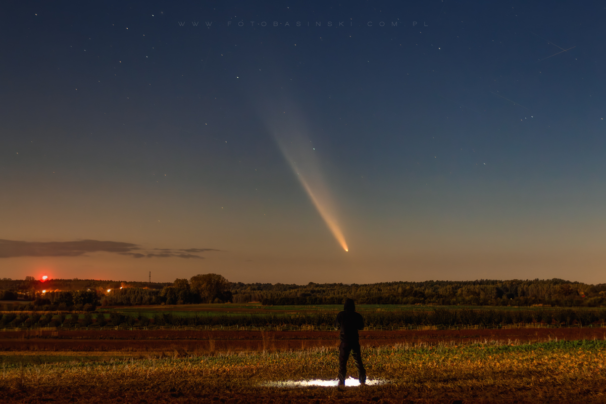 kometa C/2023 A3 (Tsuchinshan-ATLAS) - www.fotobasinski.com.pl