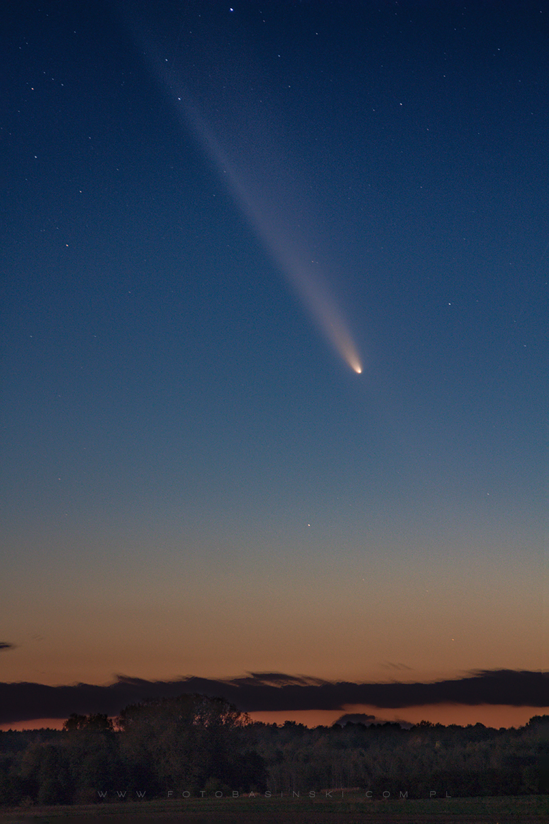 kometa C/2023 A3 (Tsuchinshan-ATLAS) - www.fotobasinski.com.pl