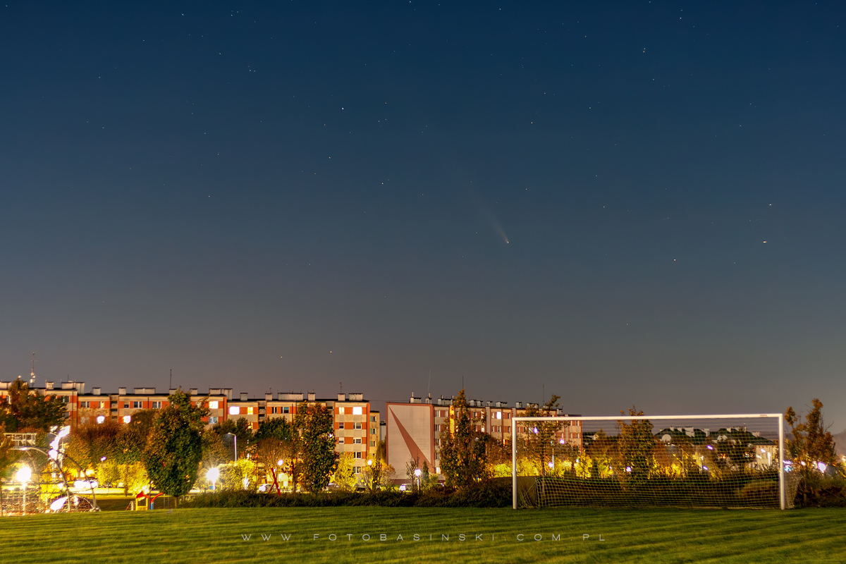 kometa C/2023 A3 (Tsuchinshan-ATLAS) - www.fotobasinski.com.pl