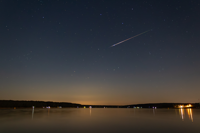 Perseidy 2025 timelapse